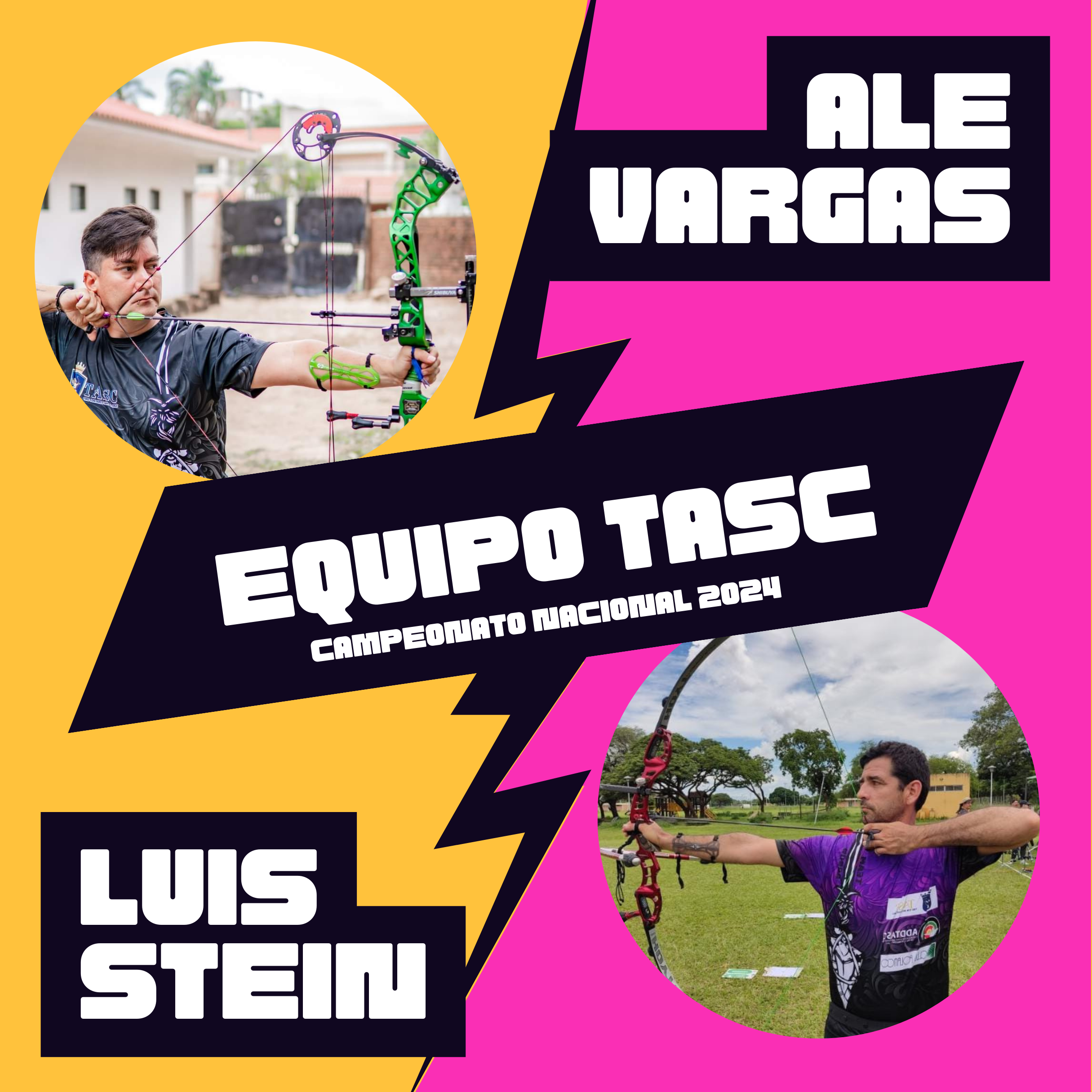 Ale y Luis Representarán al Club TASC en el XXIV Campeonato Nacional de Tiro con Arco en Bolivia